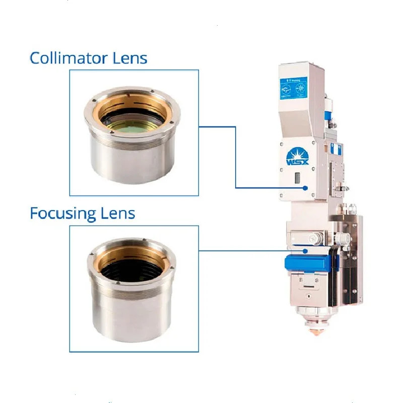 WSX Raytools Collimating & Focusing Lens Holder Dia 20 30 for Laser Cutting Head