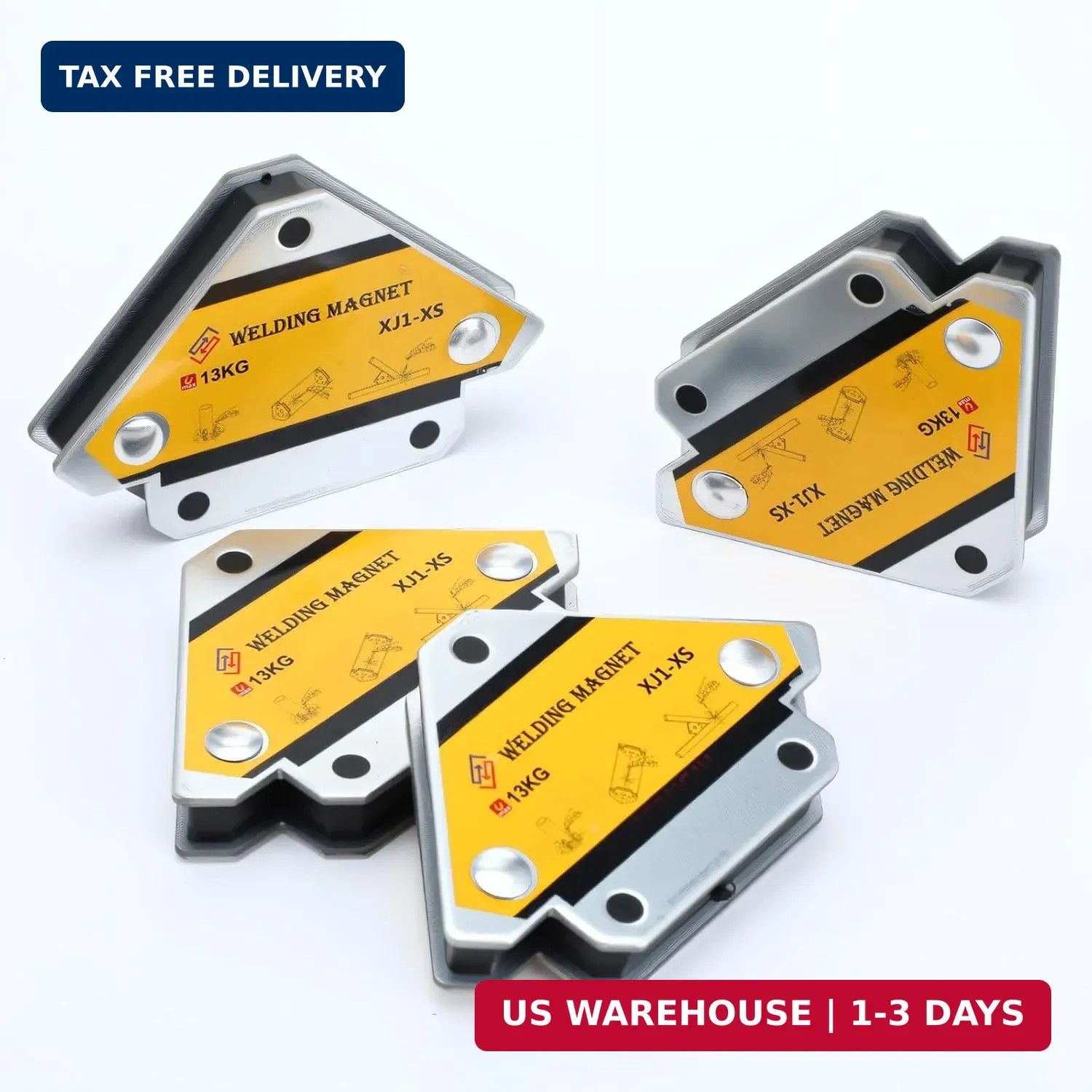 6pcs 25 LB Strong Hold Magnetic Welding Holder Welder Magnet Set Welding Accesso