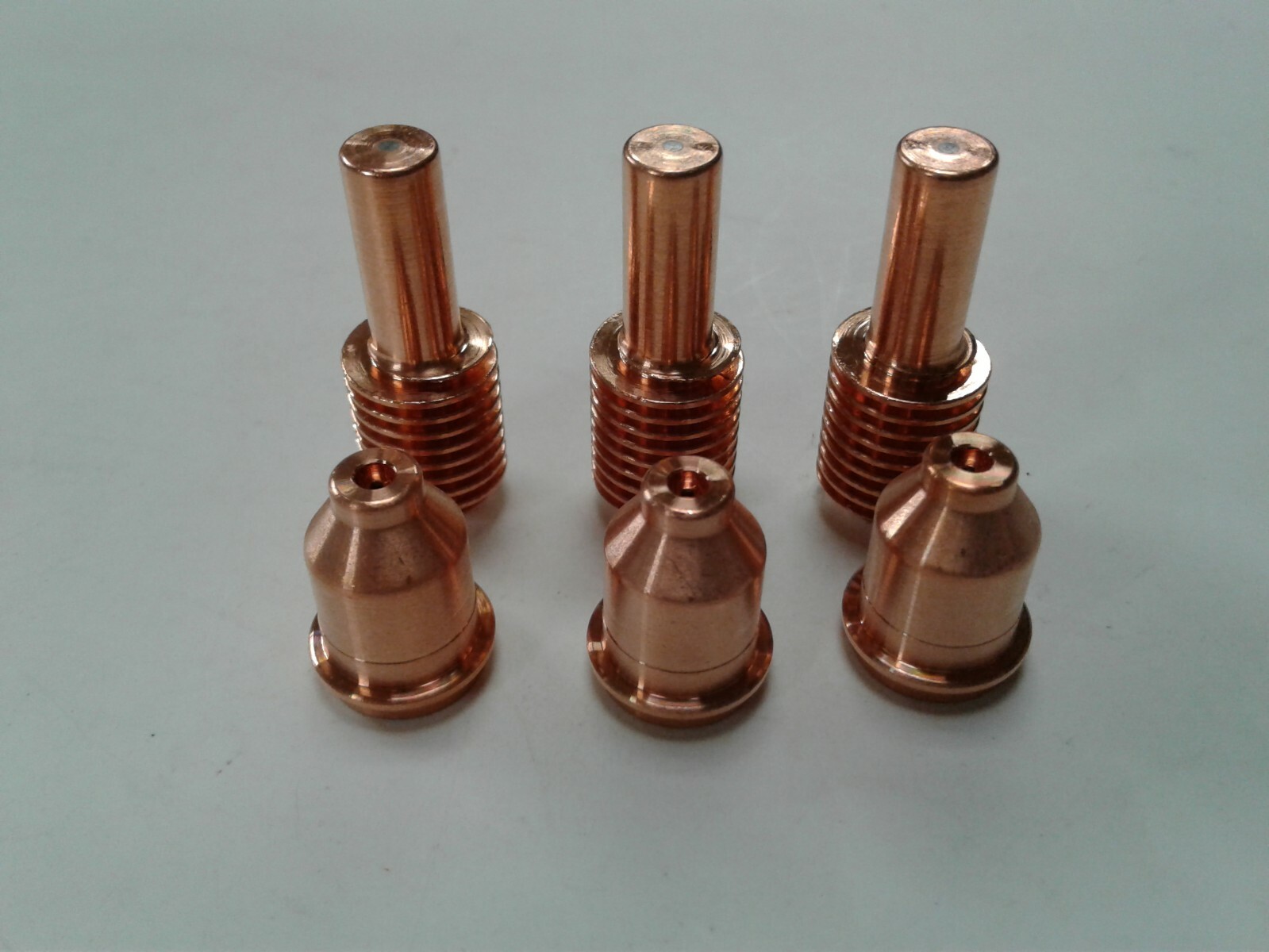 6PC TECMO 45AMP X45 GOUGING CONSUMABLE KIT RAZORWELD 45 PLASMA CUTTER TH70 TORCH