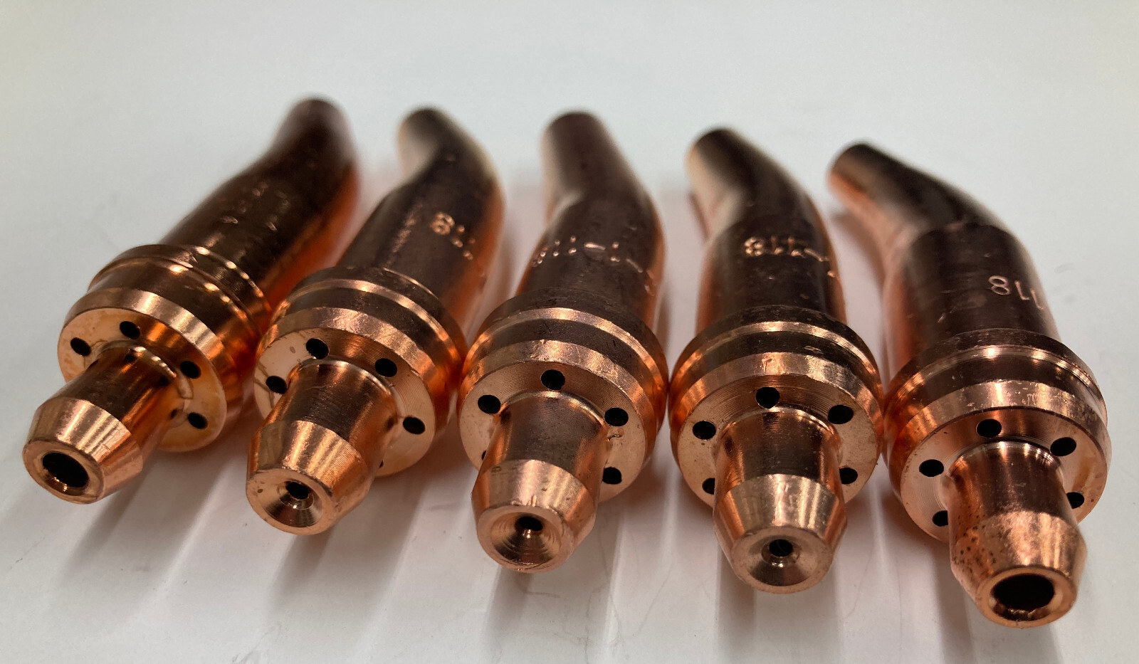 Cutting/Gouging Rounded Tip Set-Victor Type 1-118 #0, #1, #2, #3, #4 (Acetylene)