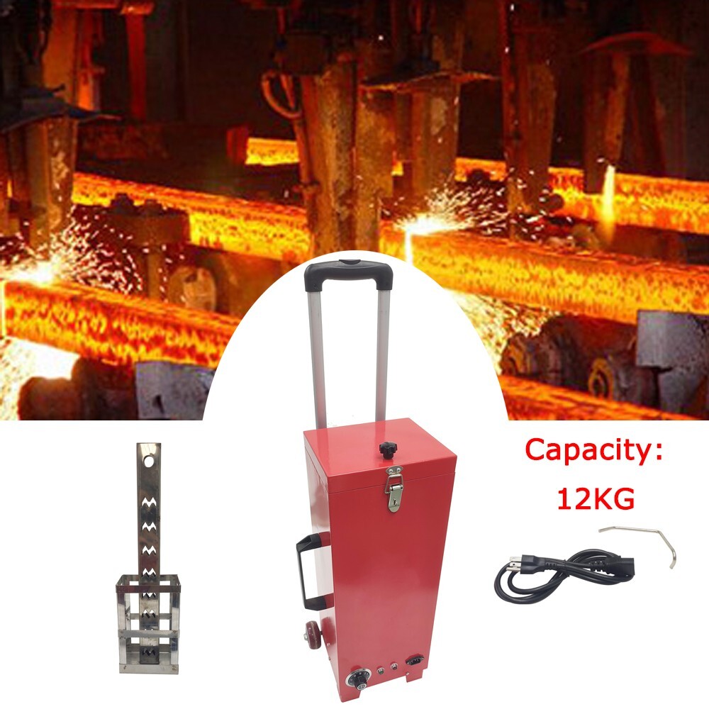 110V Portable Electrode Drying Oven, 26LB/12KG Capacity Welding Electrode Oven