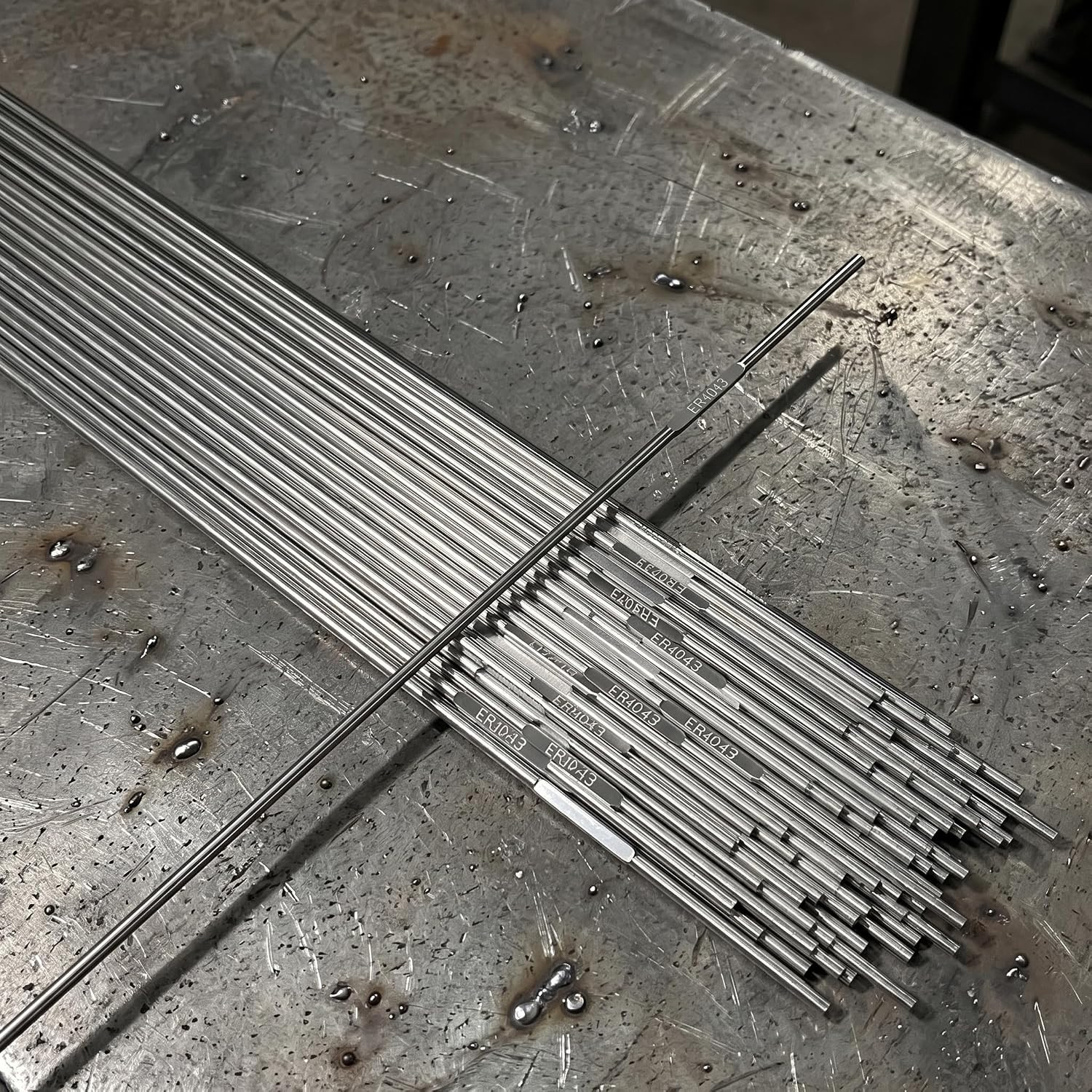 ER4043 3/32″X 16″ 1.8LB Aluminum TIG Welding Wire Filler Rod | Low Splatter Corr