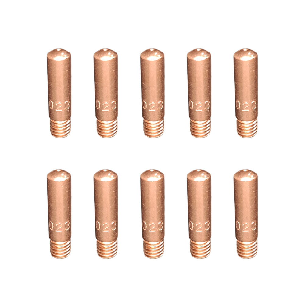10-pk KP2039-1 S19726-1 .023″ 100 A Contact Tips for Linc. MIG Gun