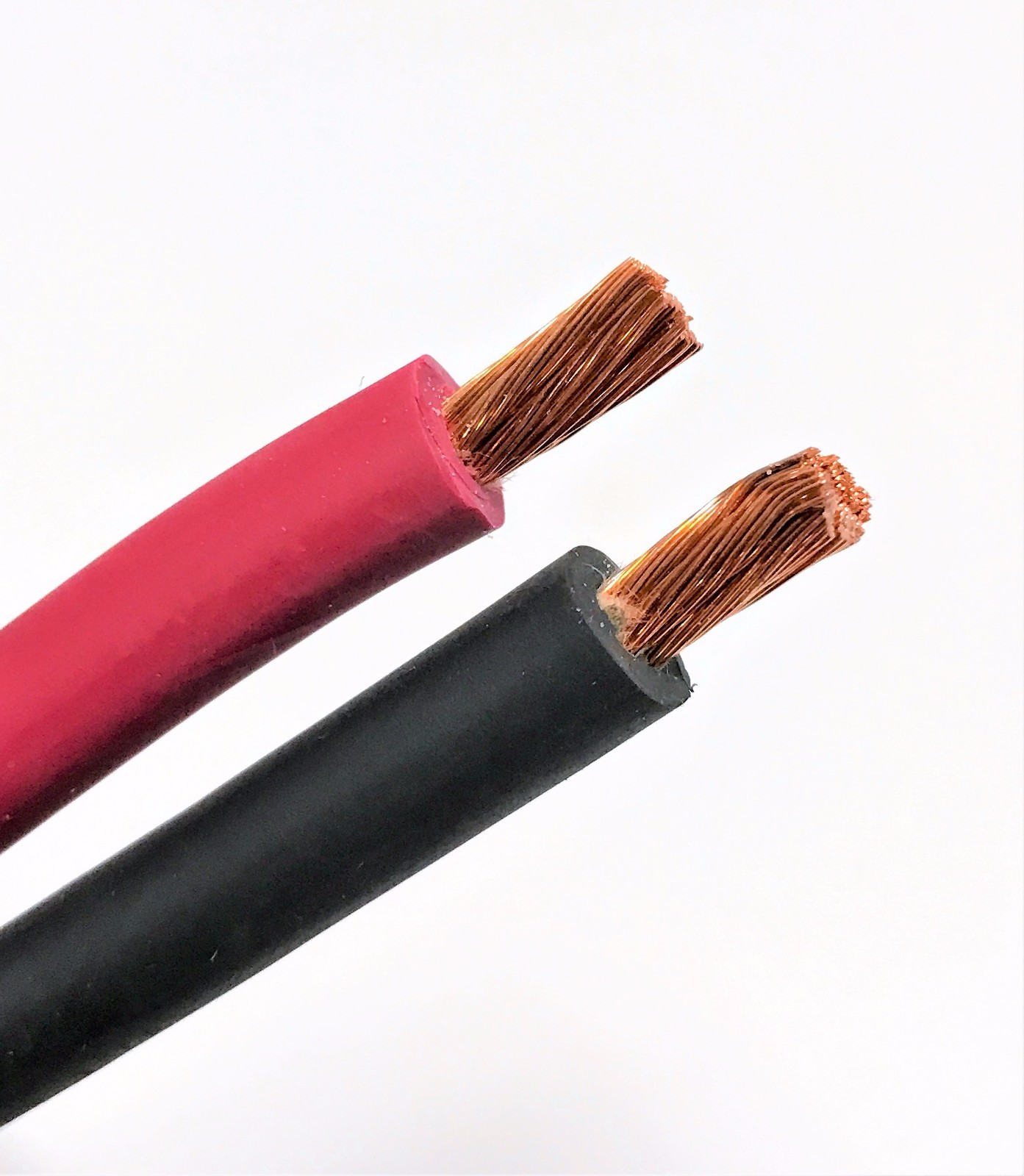 200′ FT 8 AWG GAUGE WELDING & BATTERY CABLE 100′ RED & 100′ BLACK USA COPPER