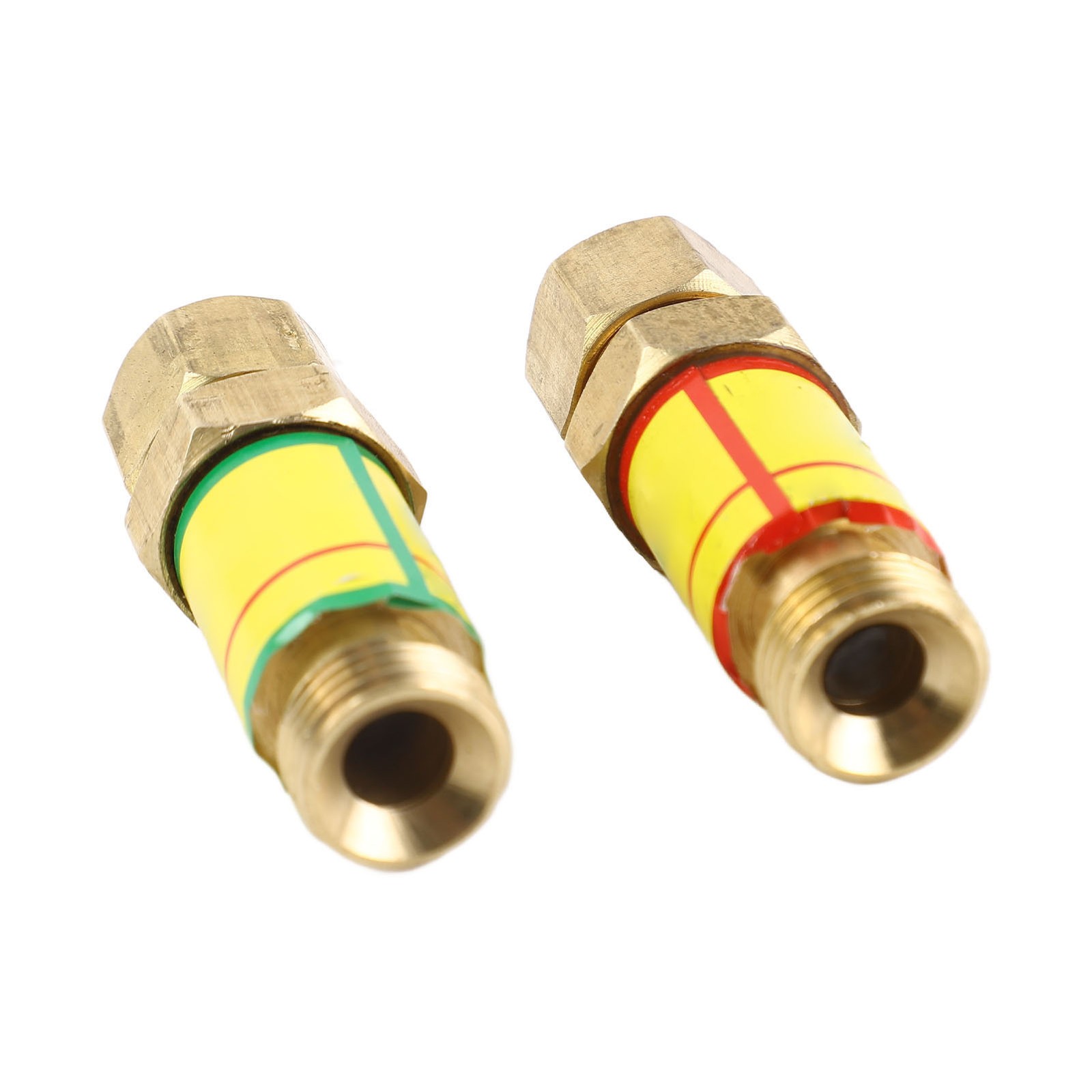 1 Pair Oxygen Acetylene Check Valve Flashback Arrestor (M16*1.5)