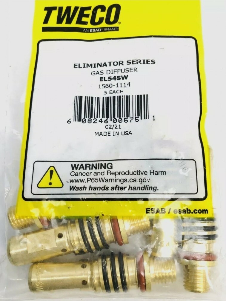 5 TWECO GAS DIFFUSER EL54SW 1560-1114