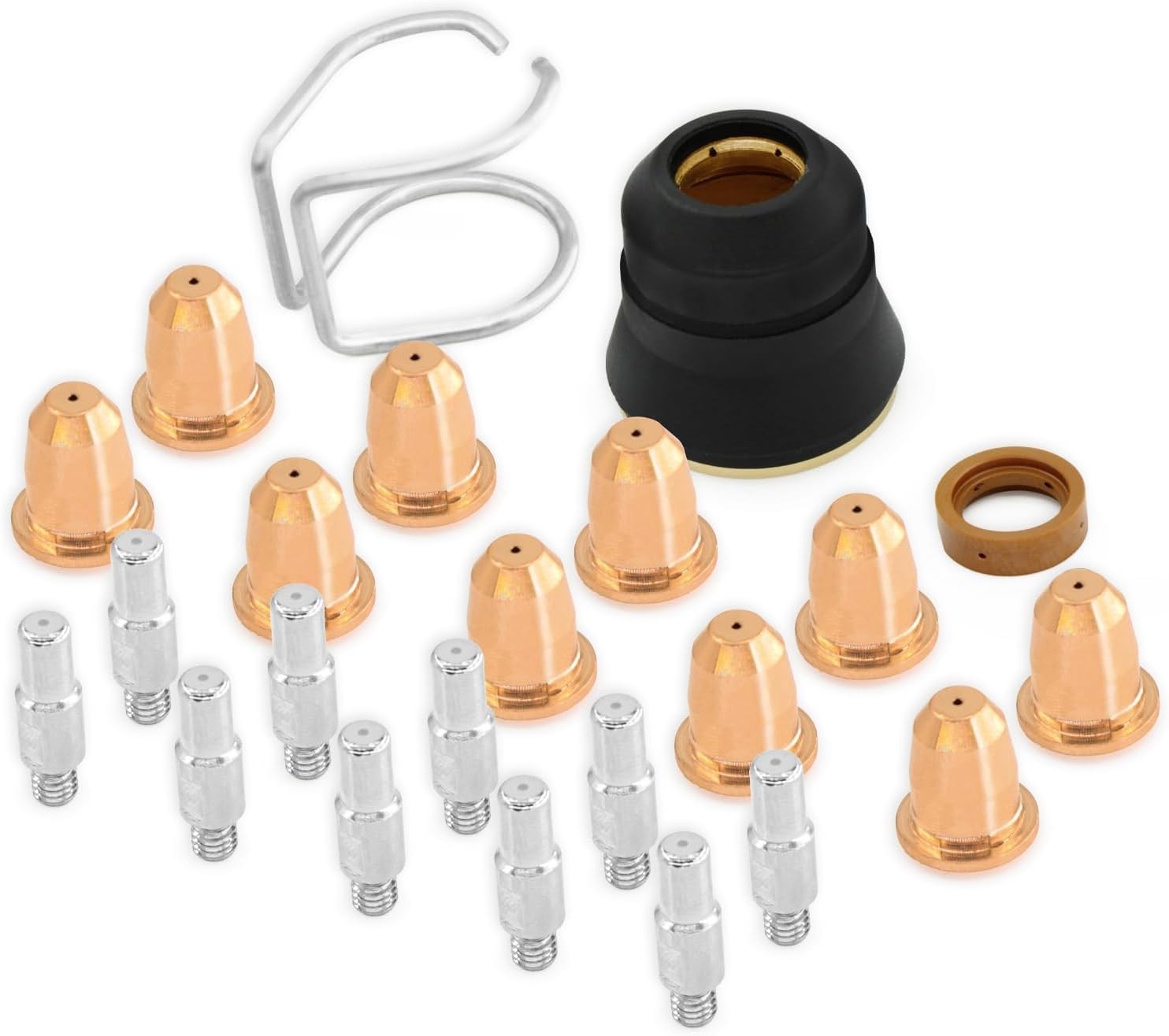 23Pcs Plasma Cutter Torch Set for Chicago Electric 95539 95413 – Consumables …