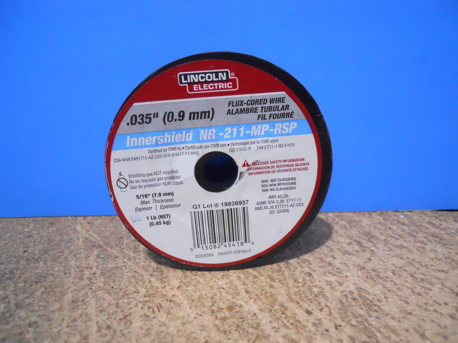 Lincoln Electric .035″ Flux-Cored Wire Innershield NR-211-MP-RSP
