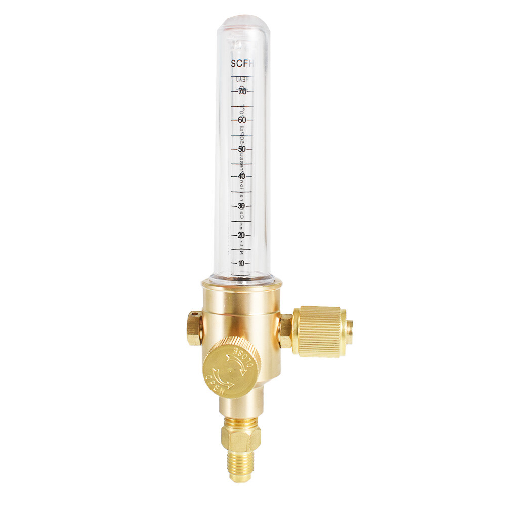 New Nitrogen Flow Meter Max inlet Pressure 50 PSIG Brass Body Construction US