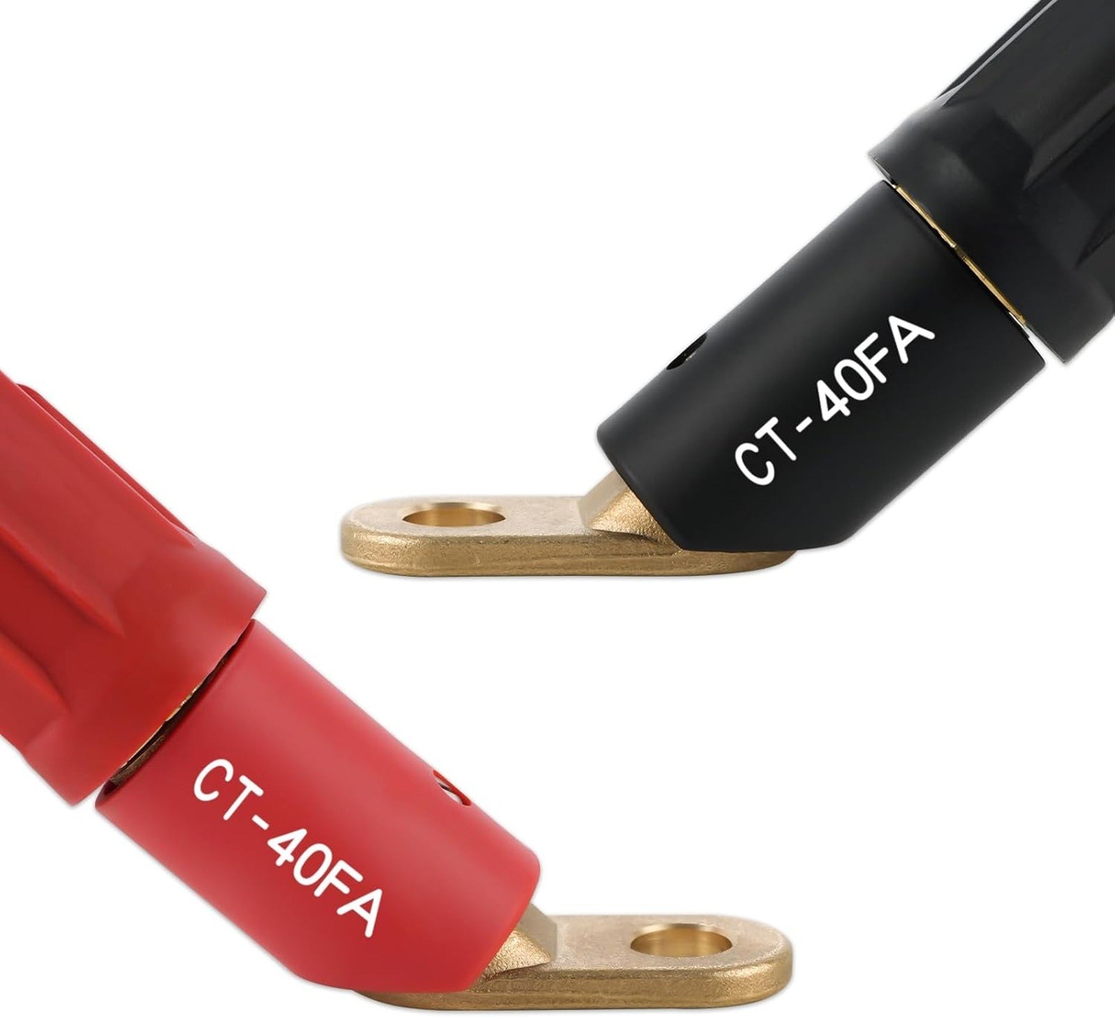 CT-40FA Welding Terminals & LC-40 Male Cable Connectors Welder Leads Connector