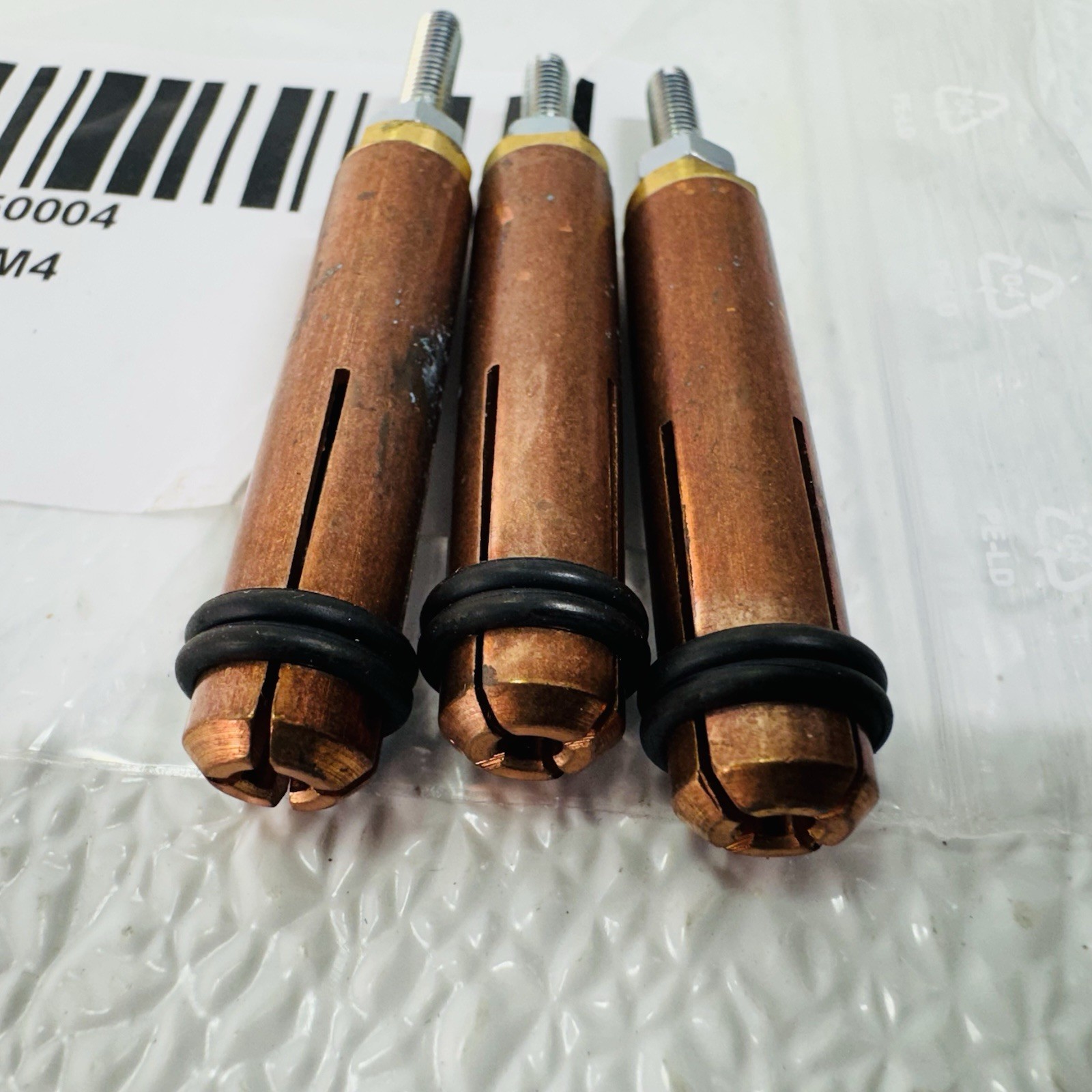3 Pack – Haberkorn Bolt holder Welding Stud Standard M6 8250006