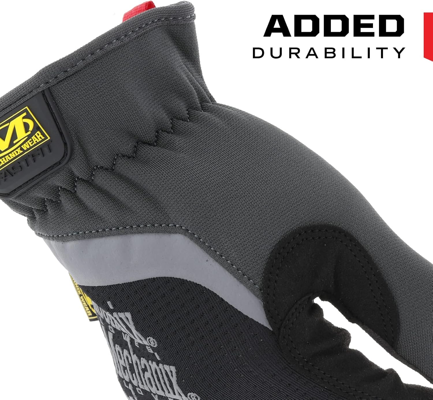 Mechanix Wear: FastFit Work Glove with Elastic Cuff for Secure Fit, Performance
