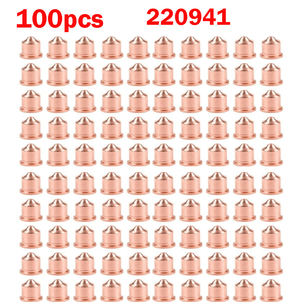 100pcs Plasma Cutter Nozzle for PMX Hypertherm Powermax 45XP/65/85/105 220941 US