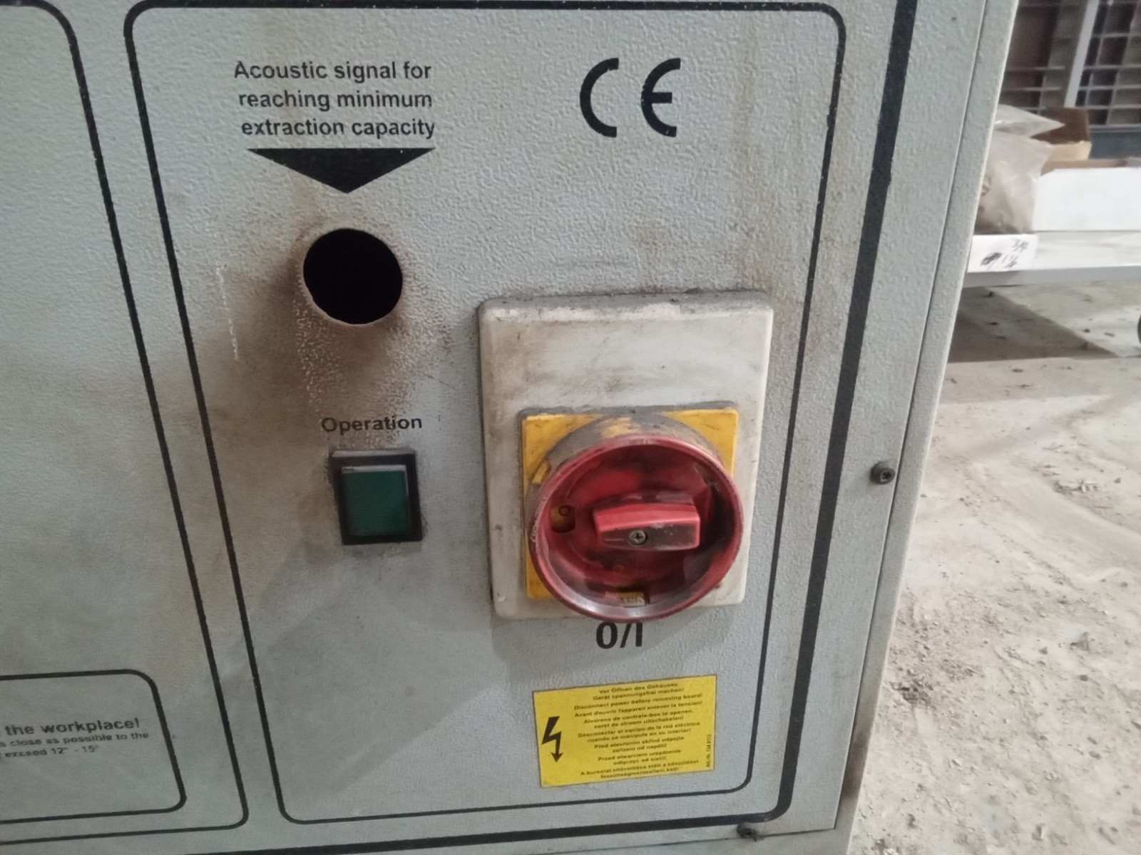 Kemper Filter Master TYPE: 6210014 600CFM 115V 16.5A 2HP 1PH 60HZ