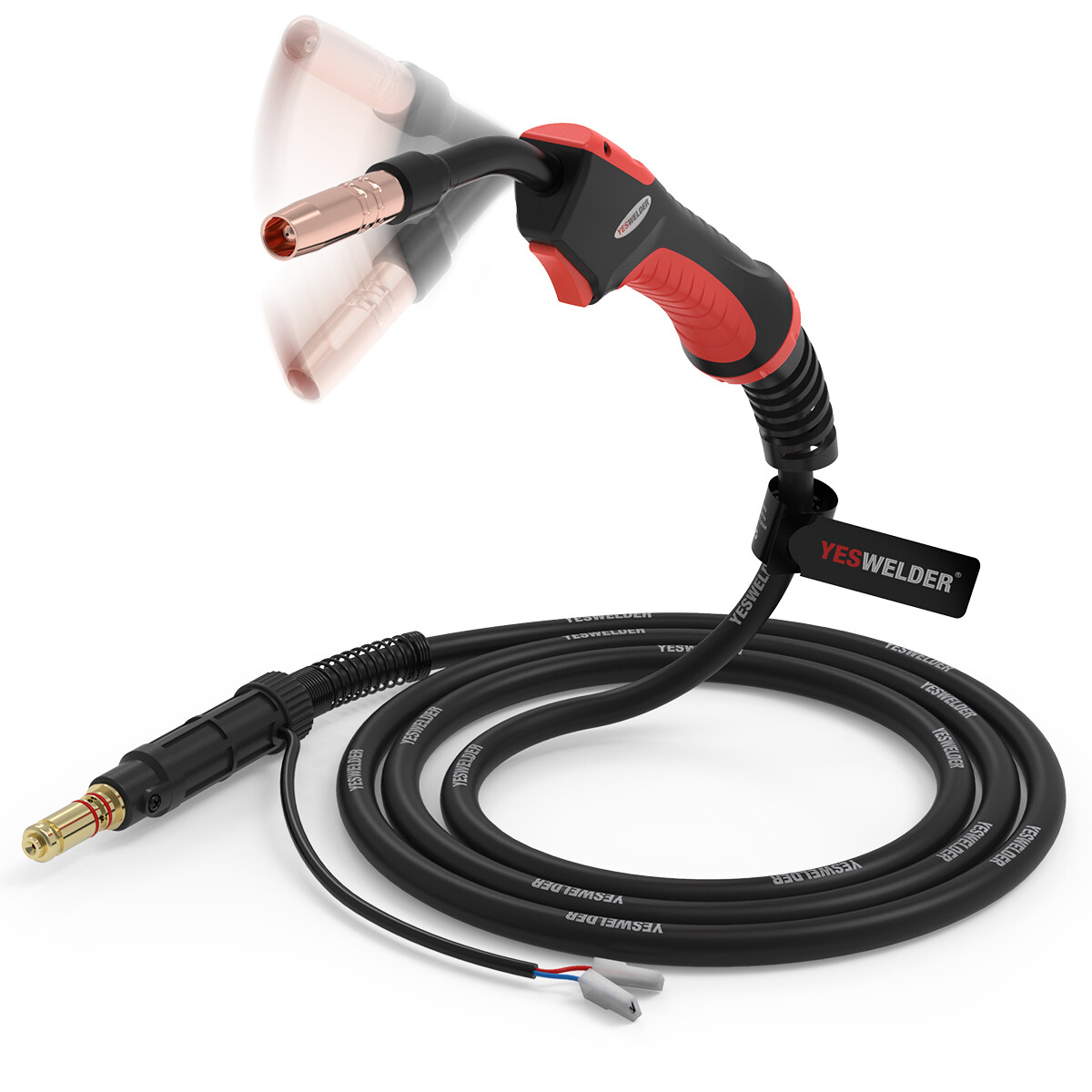 MIG Welding Gun 10‘ 100A Replacement FLEXNECK Torch for Magnum 100L K530-5