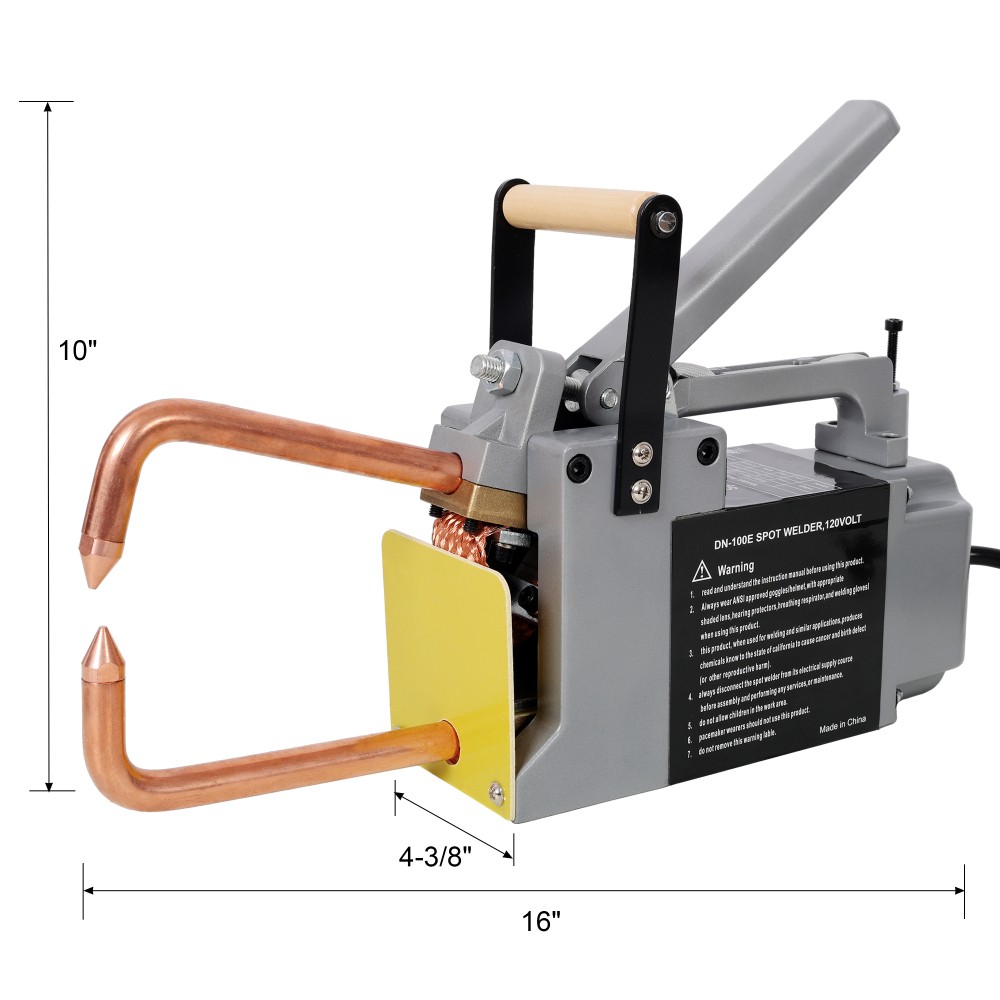Portable Spot Welder 120V60Hz,Handheld Welding Gun for Metal Sheet,ETL Certified
