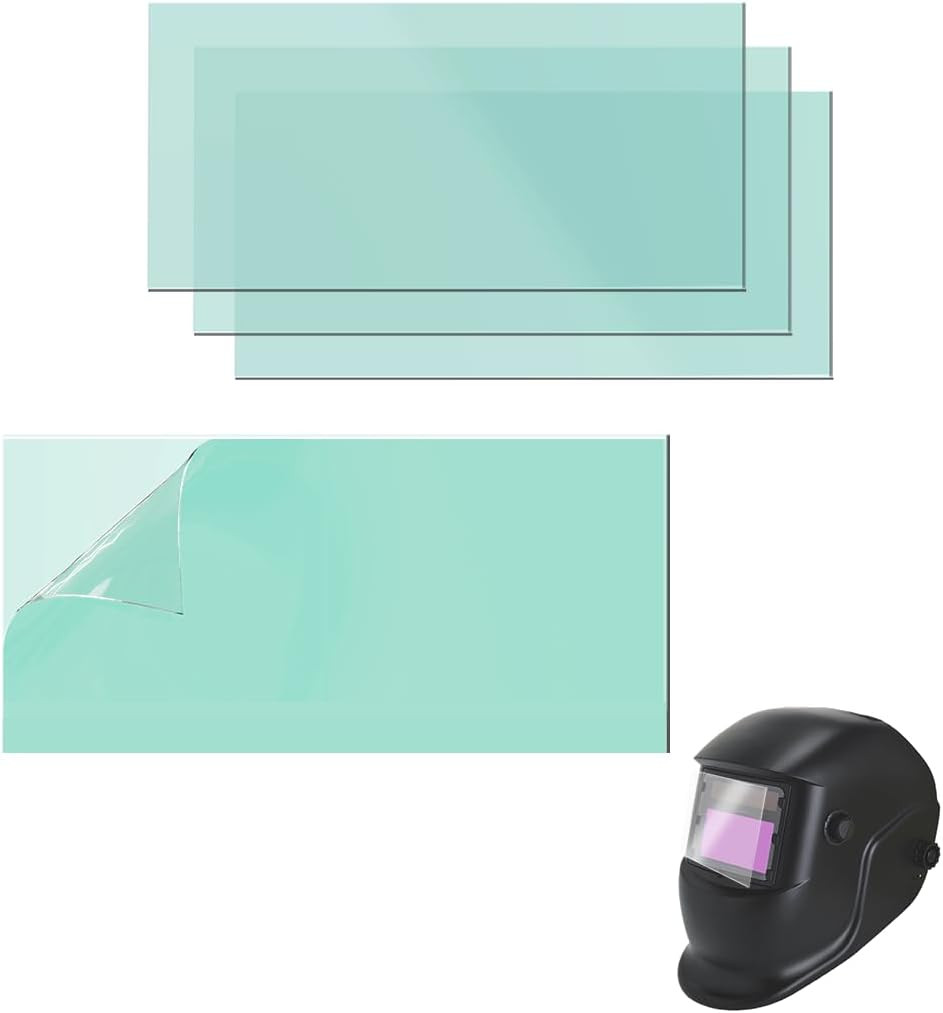 2” X 4.25” Welding Helmet Hood Replacement Clear Lens Cover (20Pcs)