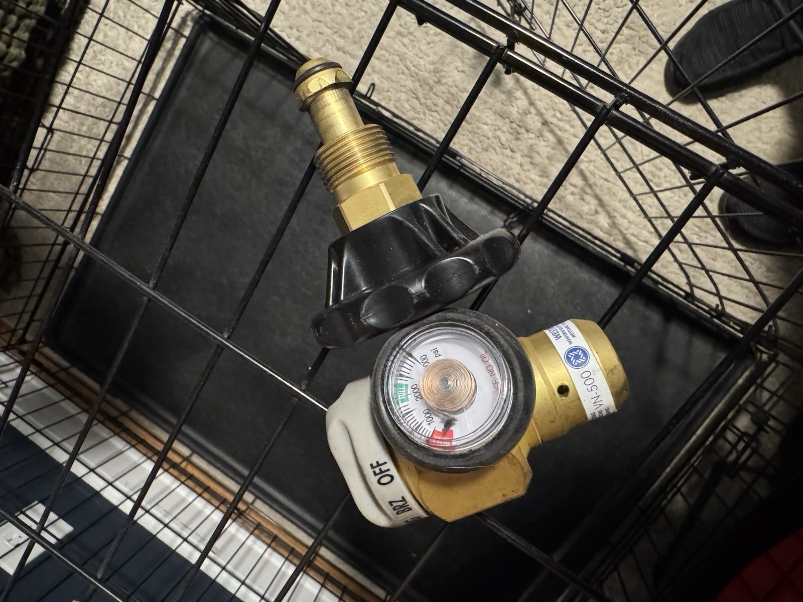 Western Enterprises VN-500 Flowmeter Nitrogen Purging Regulator