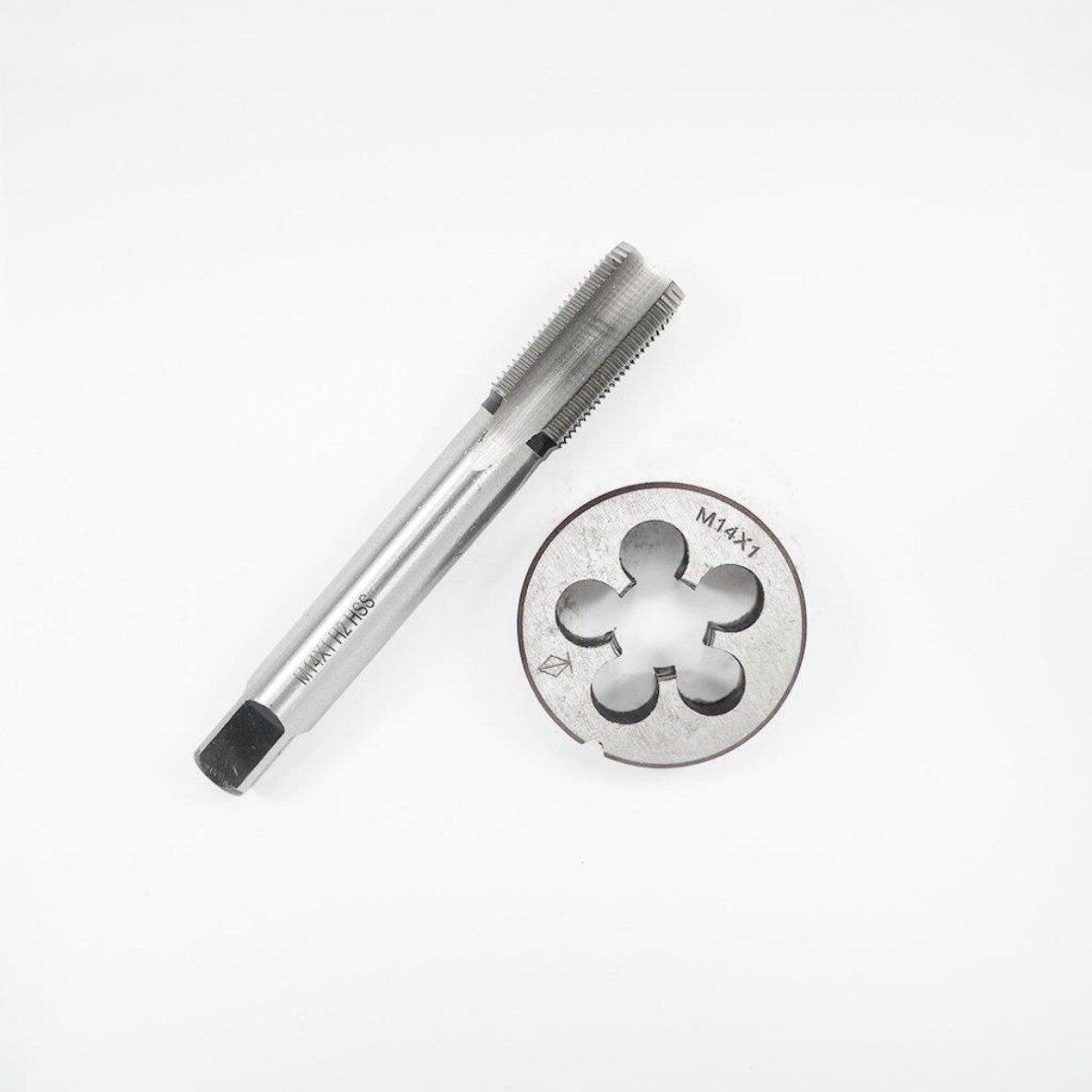 M14*1 M14*1.25 M14*1.5 M14*2 Set of Tap+Die Right Hand Metric Threading