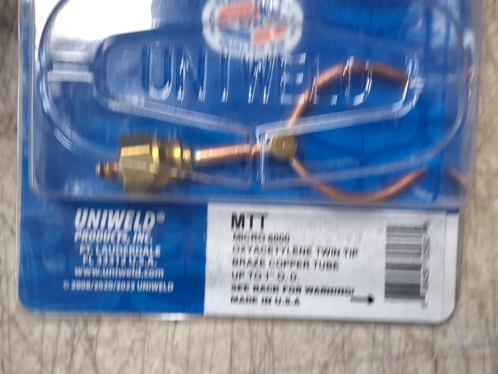 Uniweld MTW-2 MICRO 6000 Welding Tip #2
