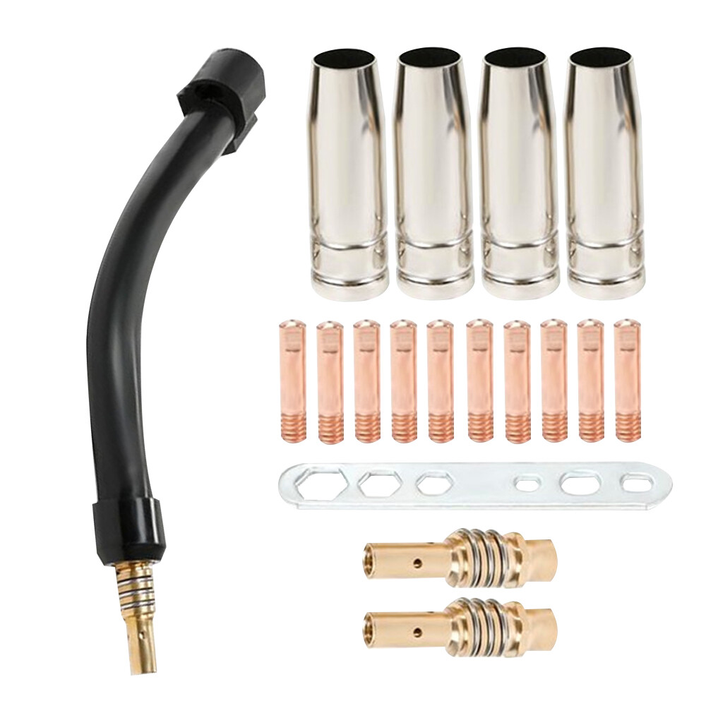 360 Flexible mig welding neck, flexible Mig Extension, 035″ 0.9mm M6 Nozzle H ur