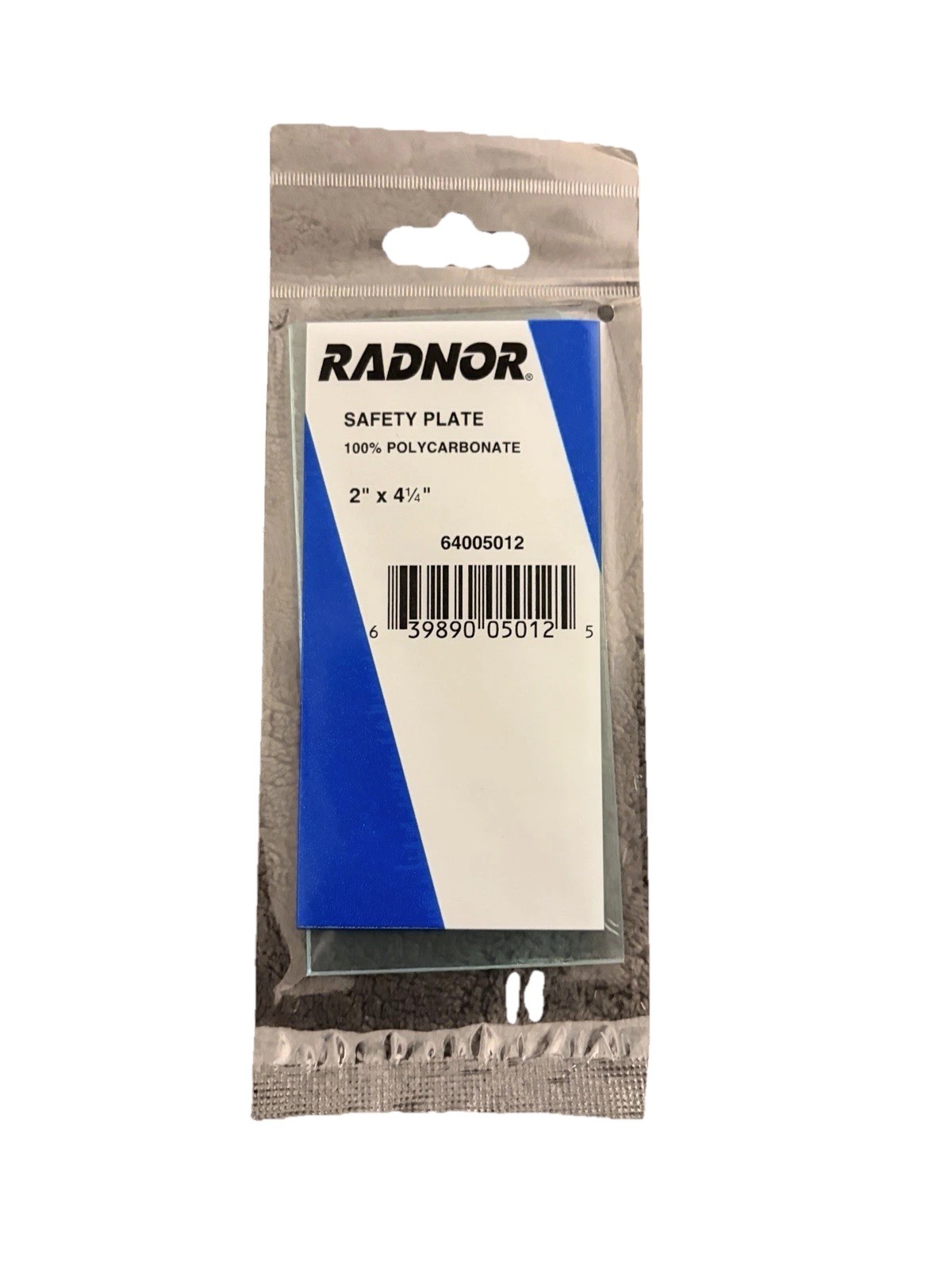 10 Radnor Polycarbonate Safety Plate (Part #64005012) Clear Protective Lens New