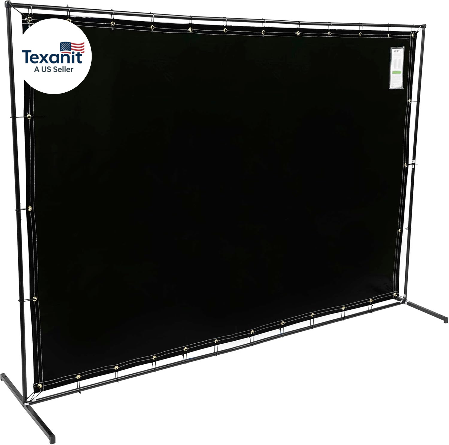 Welding Screen and Frame Combo Kit -Includes Welding Curtain, Fame, Brackets, an