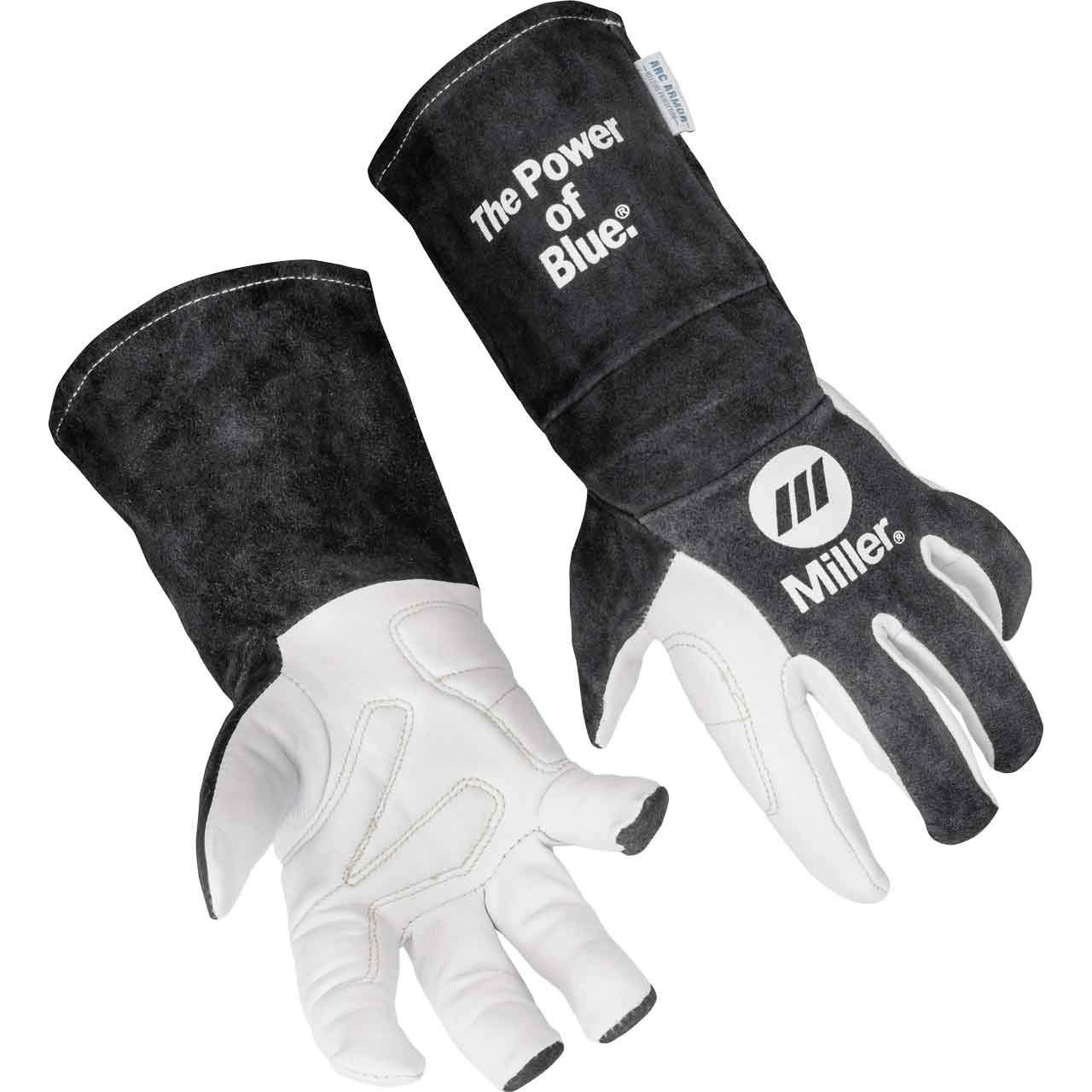 Miller Classic TIG Gloves 6″ Cuff Medium, Black
