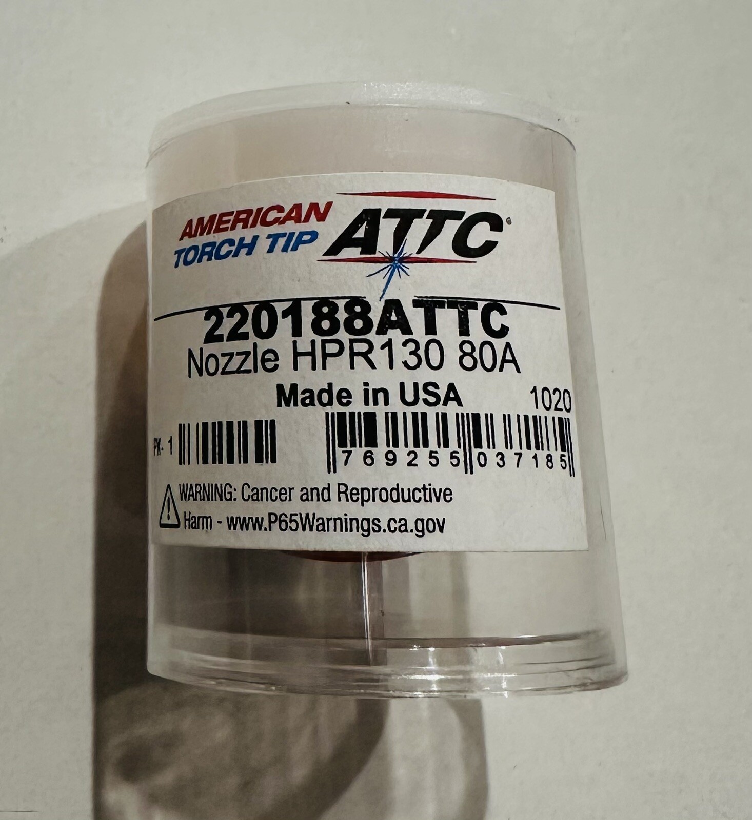 AMERICAN TORCH TIP 220188ATTC Nozzle Hpr130 80 Amp Hypertherm Hpr