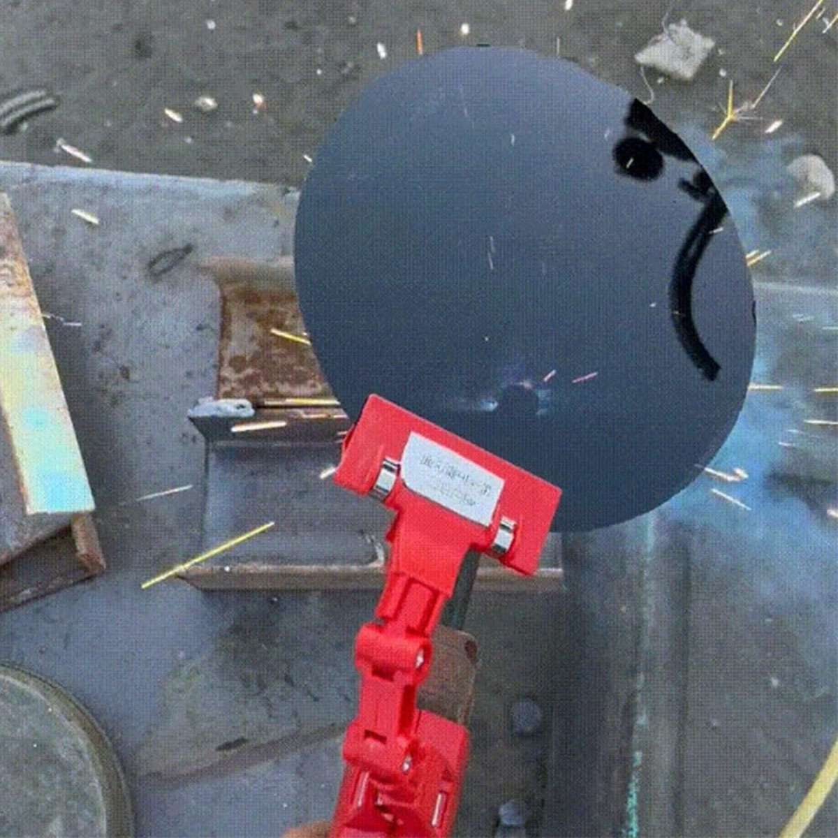Welding Blackout Panel,Portable Welding Blackout Panel Suitable for Welding Gun