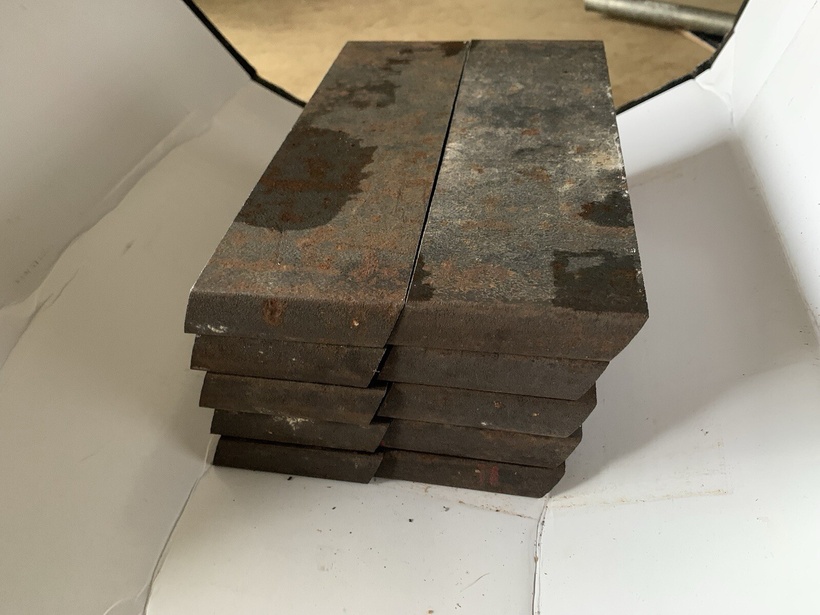 WELDING PLATE COUPONSS 2.5″ X 7” X 1.2″ X 26 DEGREES BEVEL A36 STEEL