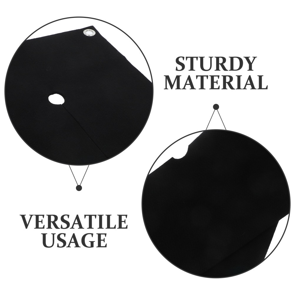 Welding Protective Black Felt Blanket Fireproof Insulation Mat Flame Resistant