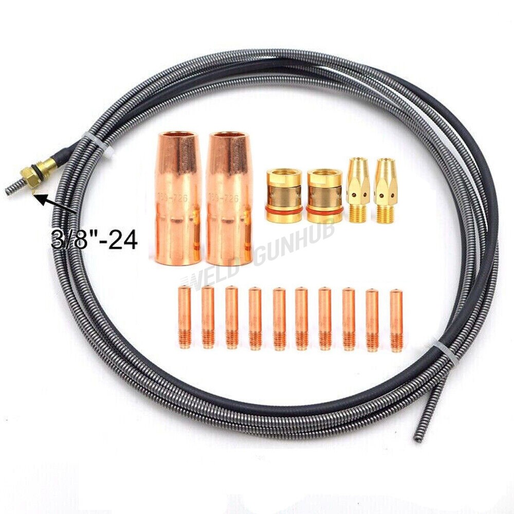 Heavy Duty Mig Welding Gun 250A 15′ 10′ fits Miller M25 Millermatic 200 210 212