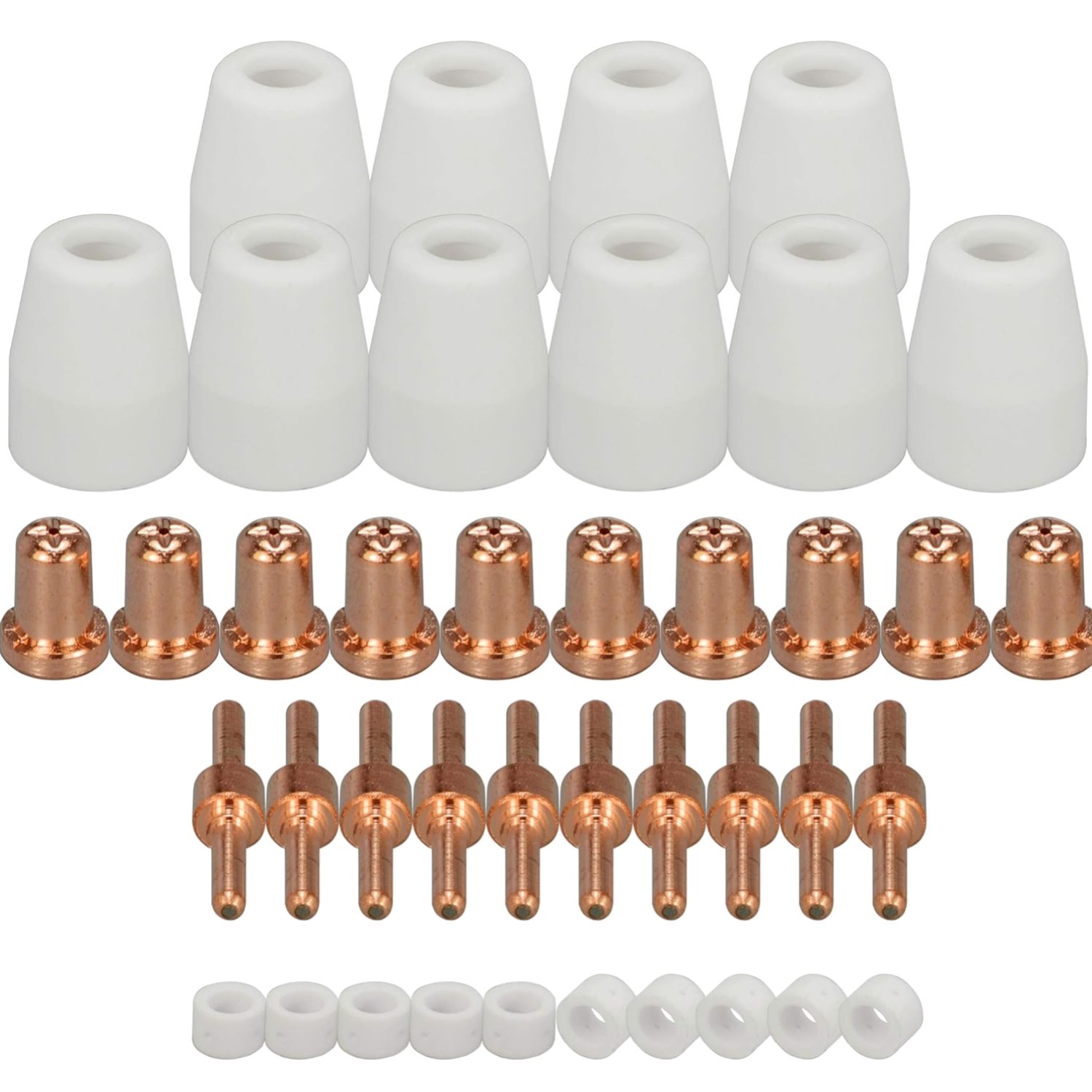 40-Piece L-TEC PT-31 Plasma Cutting Kit – Tips & Nozzles for Precision Cutting