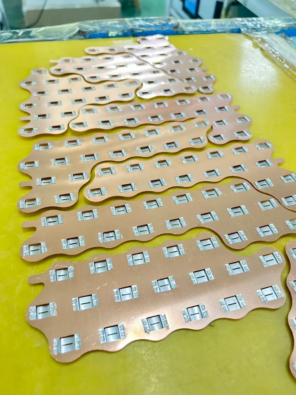 0.3/0.5/1mm 30S9P 21700 Power Battery Pack Copper Nickel Busbar for Connector