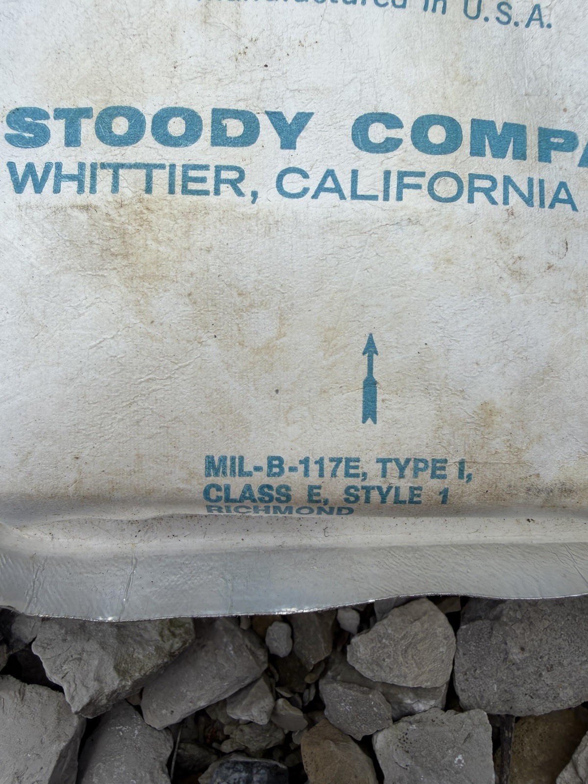 Stoody Stainless Steel Electrodes Electronically Balanced Extruded Coatings 3/32