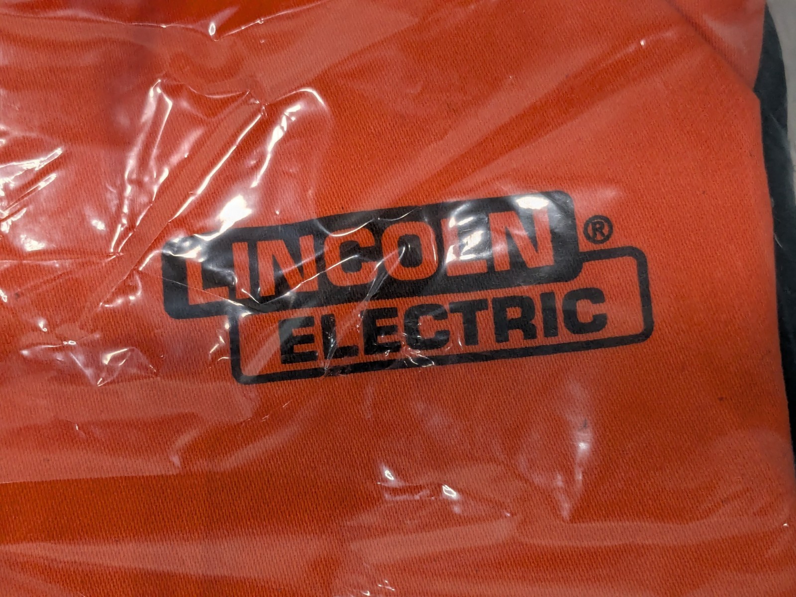 Lincoln Bright FR Cloth Welding Jacket w/ Leather Sleeves Large K4690-L