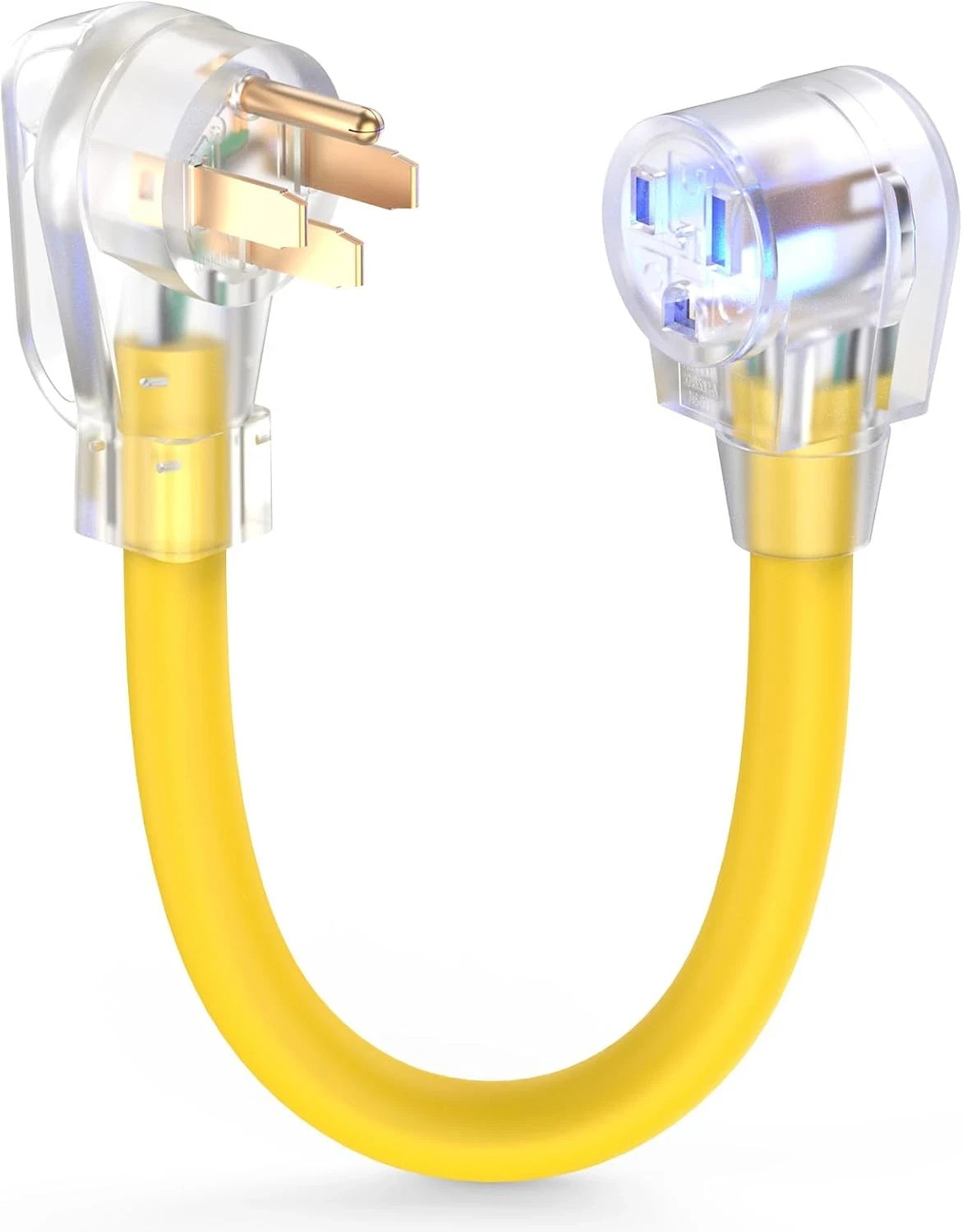 Nema 14-50P to 6-50R Welder Adapter Cord 3 Prong to 4 Prong 50Amp Heavy Duty Wel