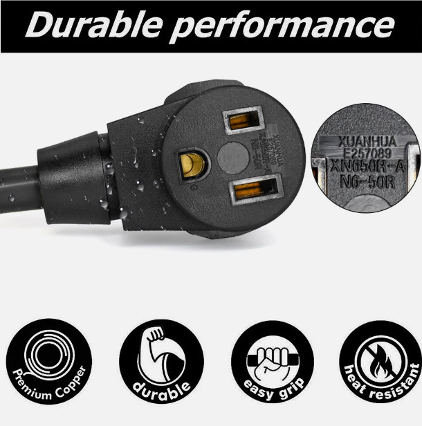 110V to 220V Adapter Extension Cord 14AWG Converter Cable Welder Accessories USA