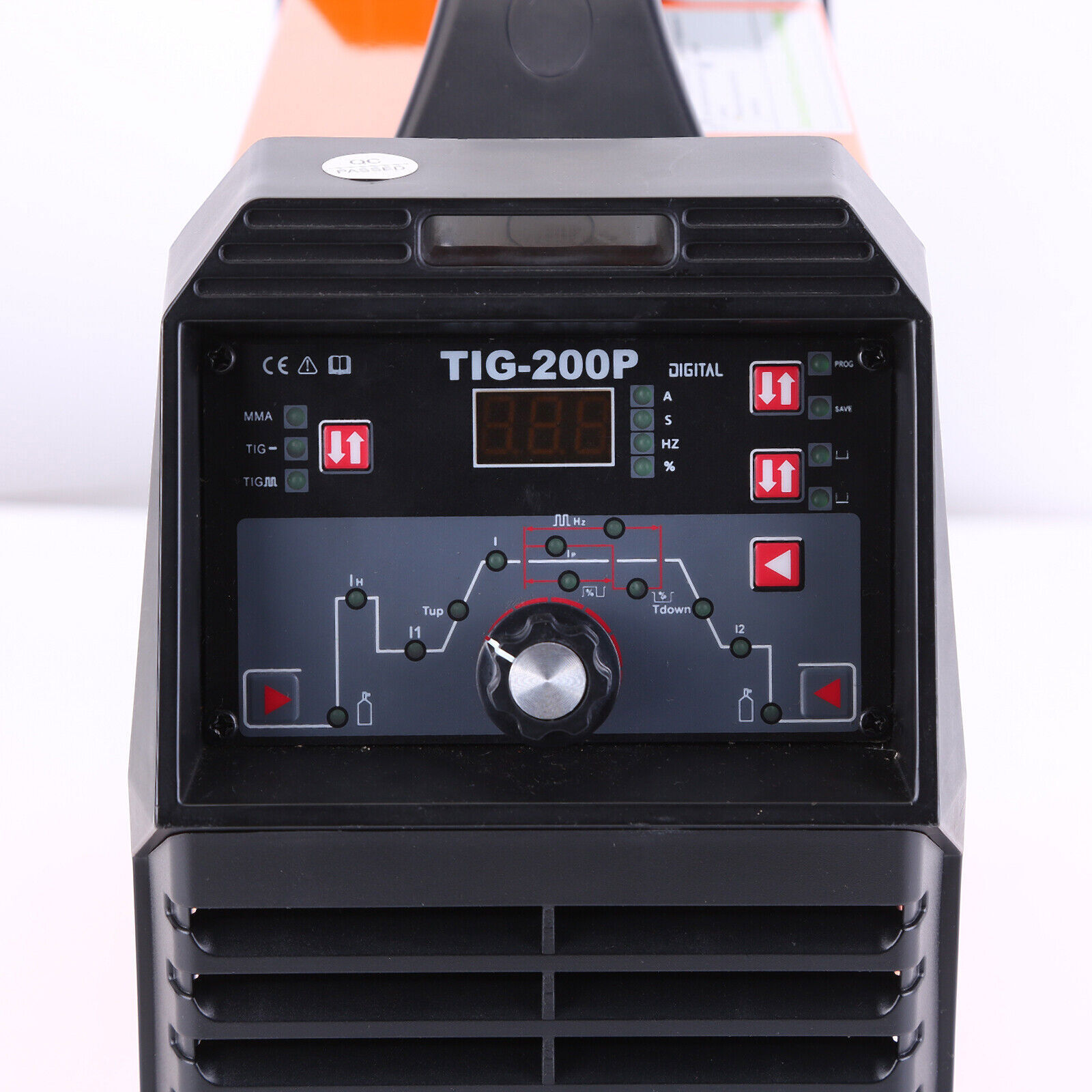 Aluminum HF TIG Welder 2T/4T TIG200P 200A Stick/MMA/ IGBT Pulse Welding Machine