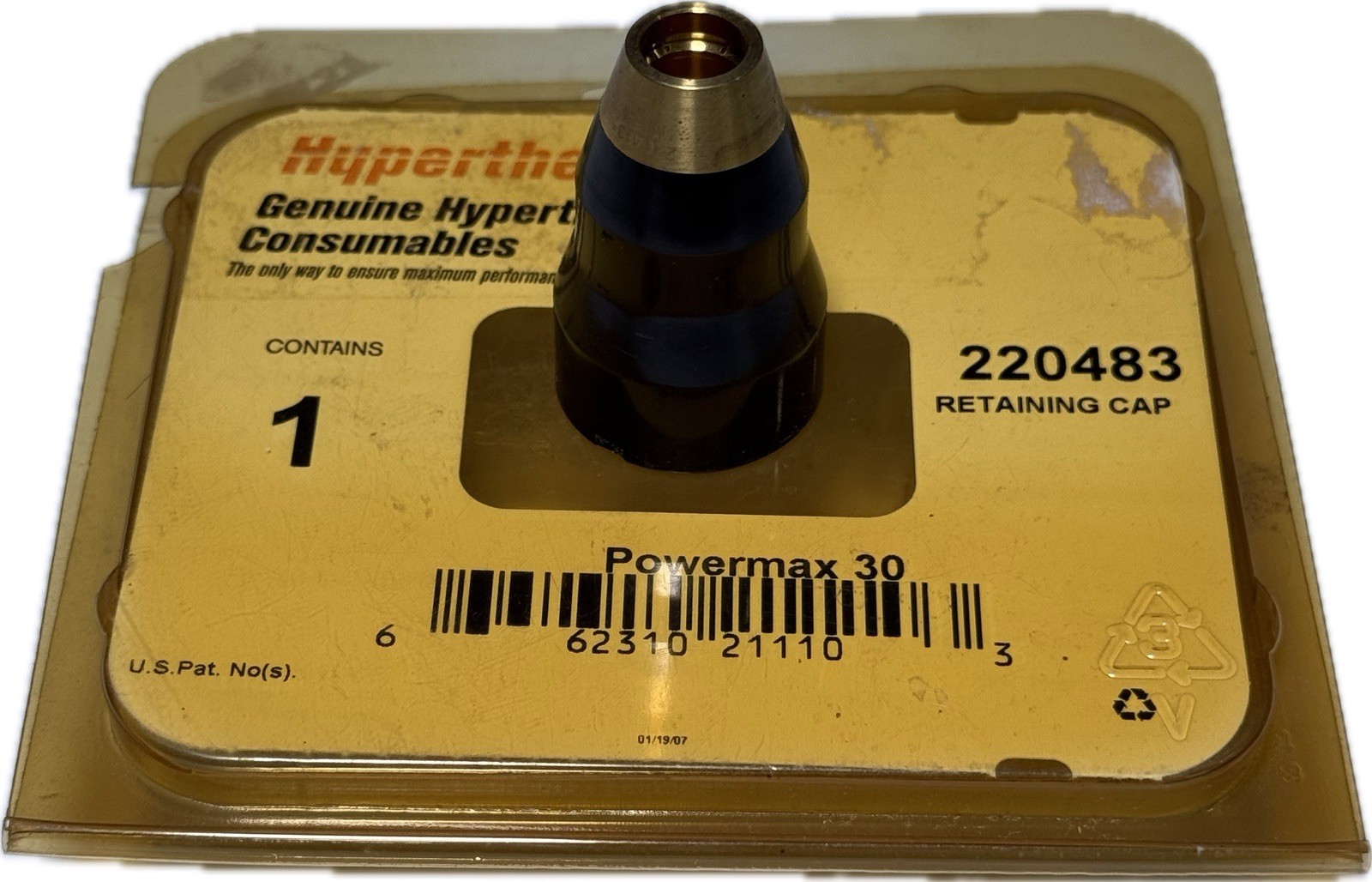 Genuine Hypertherm Powermax 30 Retaining Cap 220483 For Plasma Torch