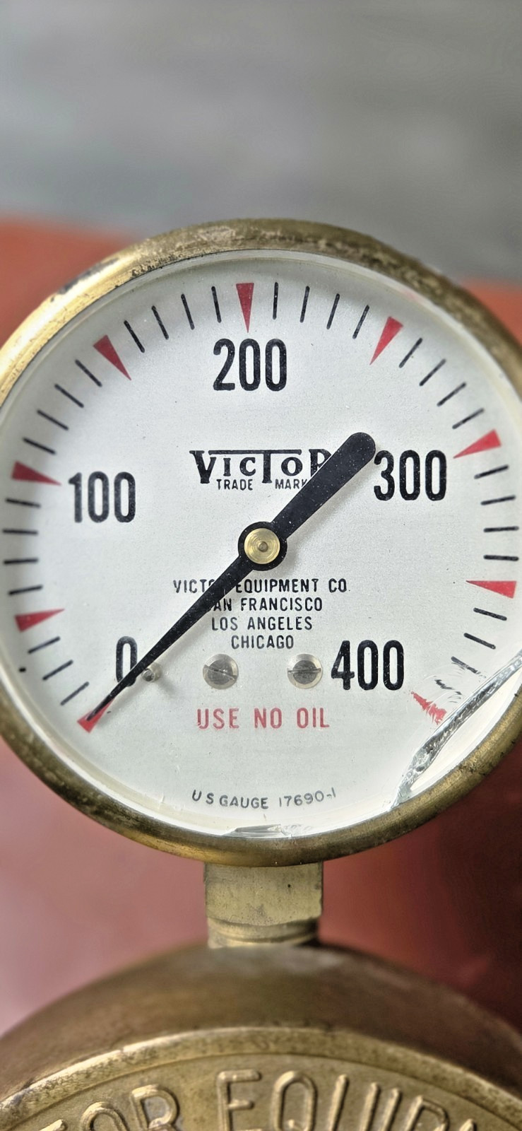 Victor SR700E Extra High Flow Heavy Duty Regulator CGA-580 High Capacity