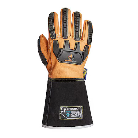 Superior Glove 375Gkgvb-S Work Gloves, Drivers, S, Leather, Pr
