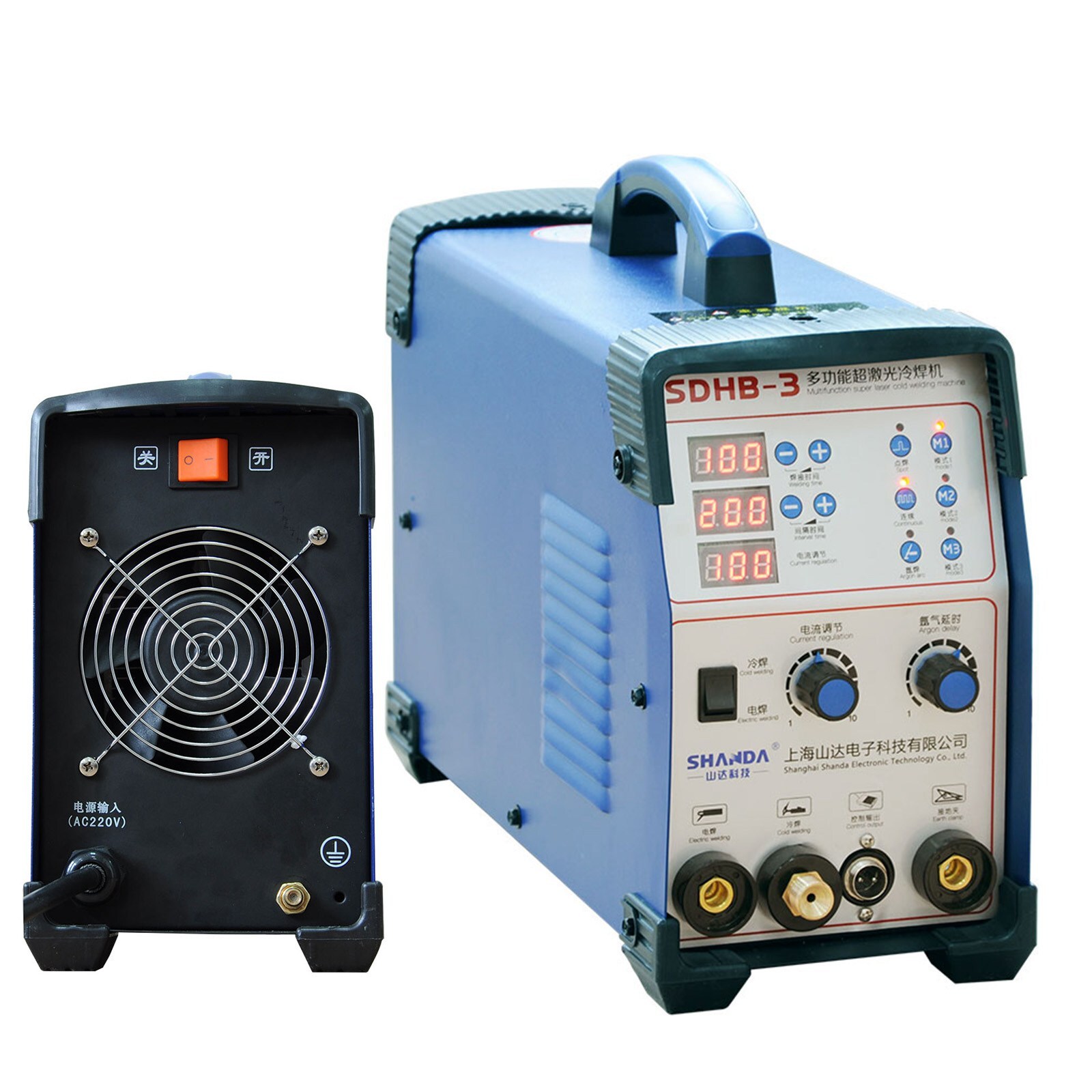 220V 4000W Portable Cold Welding Machine Metal Mould Repair