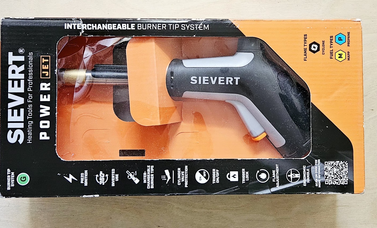 Rothenberger Sievert Handheld PowerJet Torch Head 253577 Rothenberger Sievert