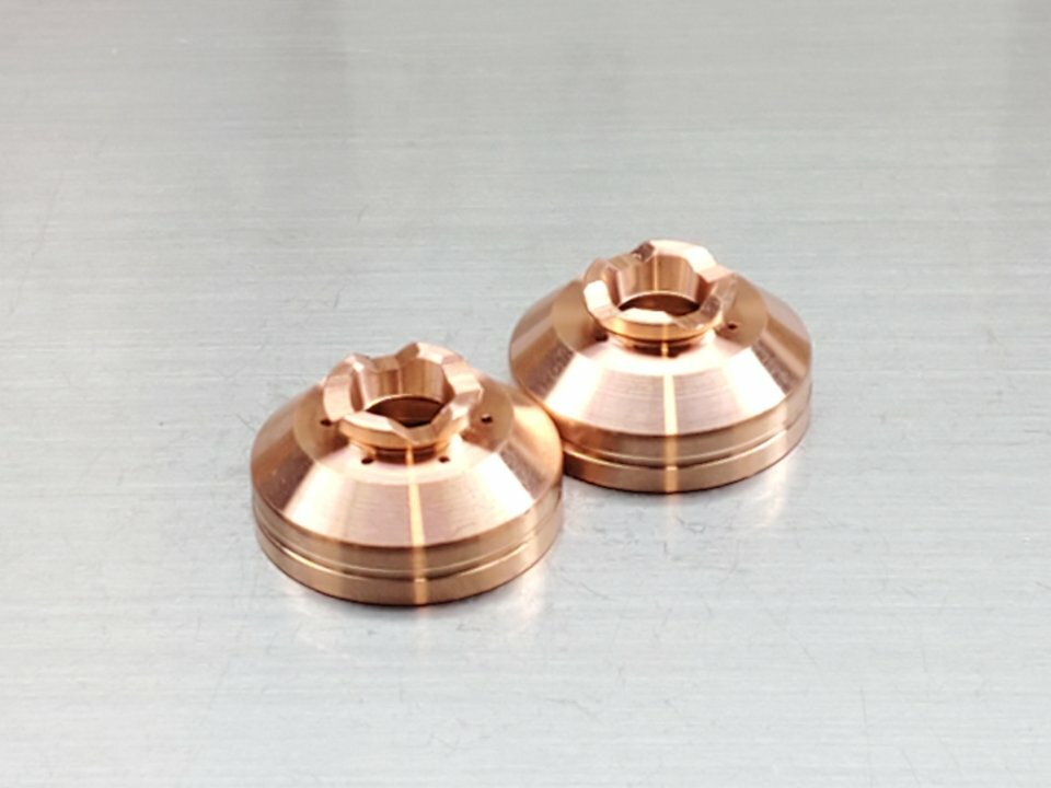 2pc x Shielded End Cap 60485 PT60 PT40 iPT-60 iPT-40 AHP Alphacut Plasma Torch