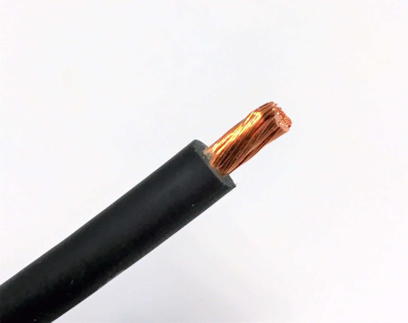 50′ FT 8 AWG GAUGE WELDING & BATTERY CABLE BLACK USA COPPER