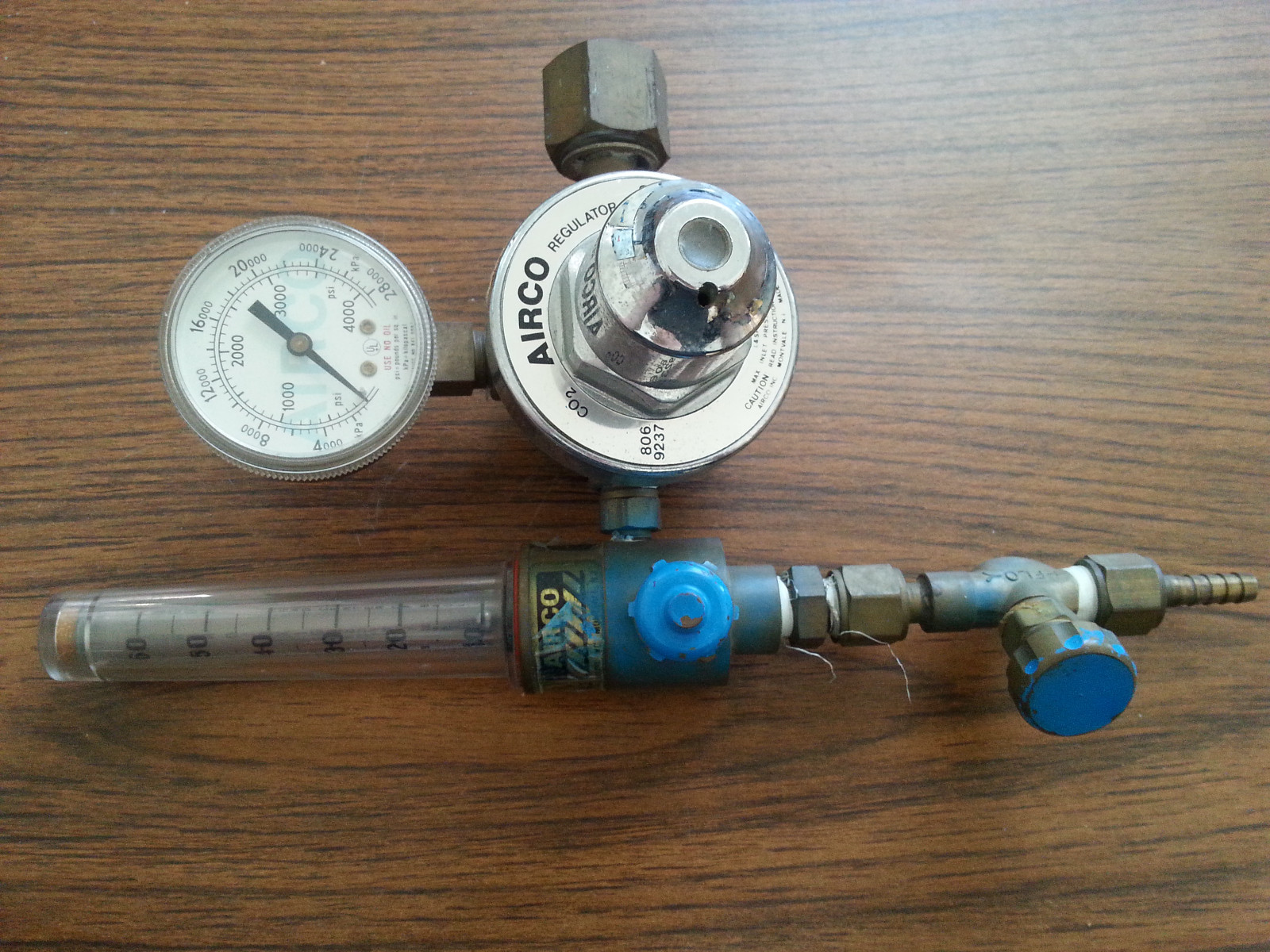 AIRCO CO2 CARBON DIOXIDE REGULATOR