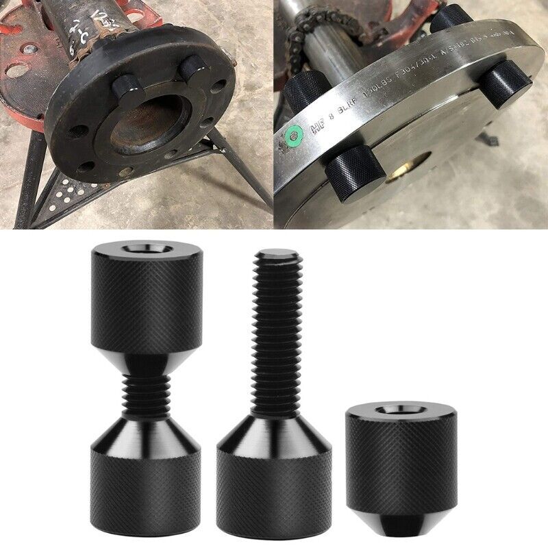 1PC 1-1/8″ Two Hole Flange Alignment Pins Small Aluminum Knurled Set
