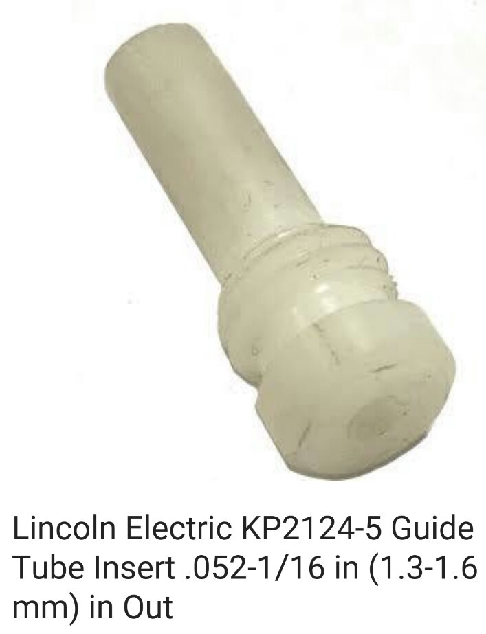 SET LOT 5 Lincoln Electric KP2124-5 Welding Wire Guide Tube Inserts .052″-.062″